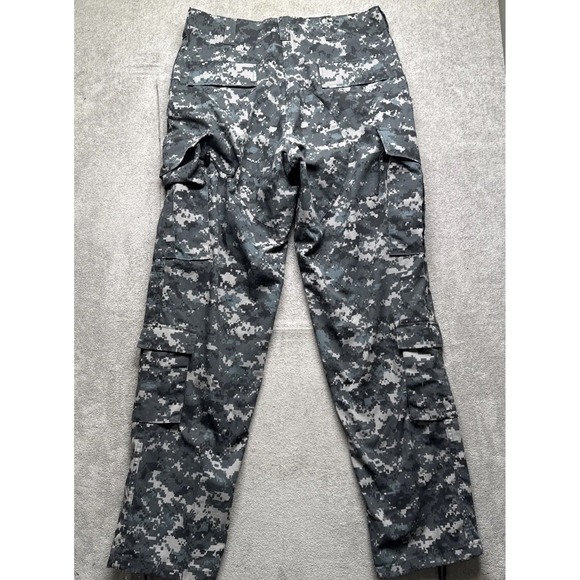 Tru Spec Men's Gray Black Digital‎ Camo Double Knee Tactical Pants Medium Long - Picture 10 of 13